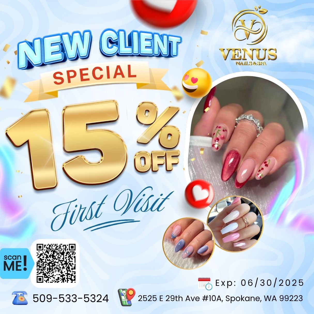 Offer 15% OFF for 1st time clients